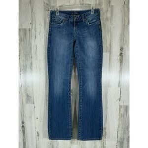 Silver Womens Jeans Size 27x33 (28x32) Aiko‎ Bootcut Low Rise Medium Wash